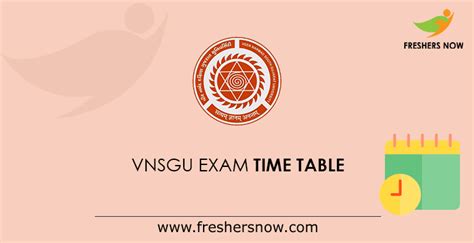 vnsgu result pdf sem 5|VNSGU Time Table 2021 यहाँ देखें VNSGU BA BSc BCom Exam Sched.